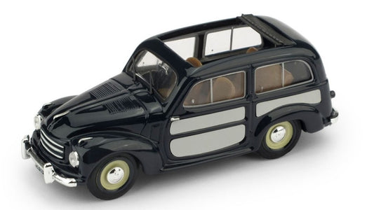 Brumm - FIAT 500 C BELVEDERE APERTA 1951 AZZURRO CENERE 1:43 - Cod. BM0028-02