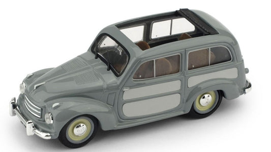 Brumm - FIAT 500 C BELVEDERE APERTA 1951 GRIGIO 1:43 - Cod. BM0028-03