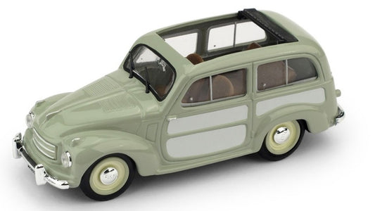 Brumm - FIAT 500 C BELVEDERE APERTA 1951 VERDE CHIARO 1:43 - Cod. BM0028-01