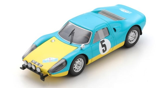 Spark Model - PORSCHE 904 GTS N.5 VAINQUEUR RALLYE D'EBEUF 1967 PHILIPPE FARJON 1:43 - Cod. SF169
