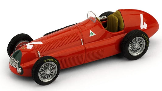 Brumm - ALFA ROMEO 158 REG PARNELL 1950 N.4 3rd BRITAIN GP LIM.70 PCS 1:43 - Cod. BM0036E