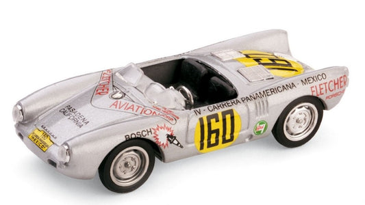 Brumm - PORSCHE 550 RS N.160 CARRERA MEXICO 1953 1:43 - Cod. BM0235B
