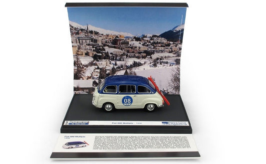 Brumm - FIAT 600 MULTIPLA PASSIONE ENGADINA 2019 1:43 - Cod. BMS1907