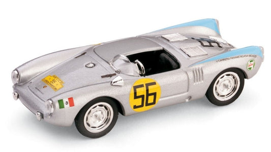 Brumm - PORSCHE 550 RS N.56 4th CARRERA PANAMERICANA 1954 J.JAROSLAV 1:43 - Cod. BM0276