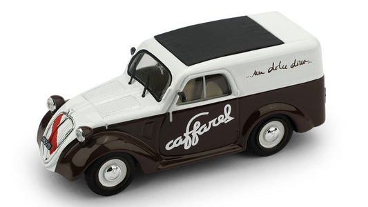 Brumm - FIAT 500B FURGONE 1950 CIOCCOLATO CAFFAREL 1:43 - Cod. BM0594