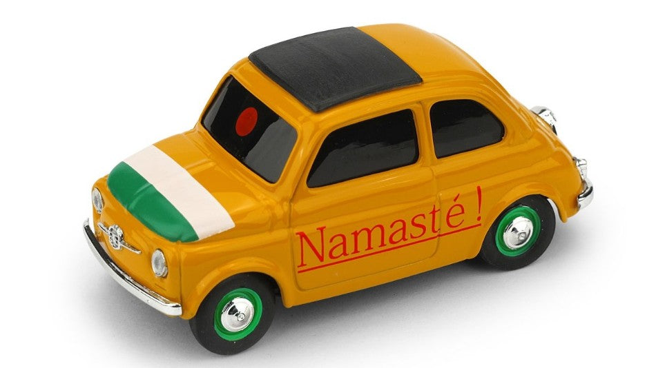 Brumm - FIAT 500 BRUMS INDIA "NAMASTE" 1:43 - Cod. BMBR064