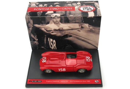 Brumm - LANCIA D 24 N.158 XVIII PONTEDECIMO-GIOVI 1953 EUGENIO CASTELLOTTI 1:43 - Cod. BMS0920