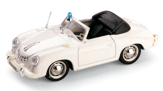 Brumm - PORSCHE 356 CABRIOLET POLIZIA SVIZZERA 1952 1:43 - Cod. BM0198D