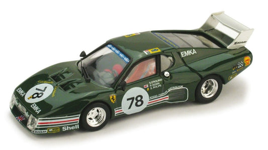 Brumm - FERRARI 512 BB LM N.78 23th LE MANS 1980 O.ROURKE-DOWN-PHILIPS 1:43 - Cod. BM0212