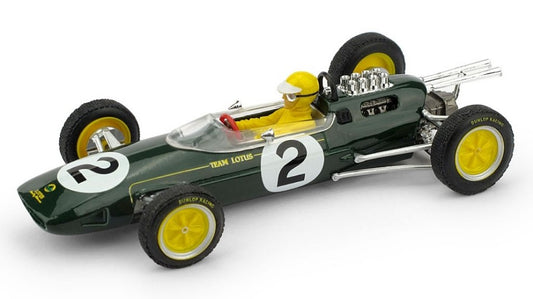 Brumm - LOTUS 25 T.TAYLOR 1963 N.2 BELGIO GP + PILOTA 1:43 - Cod. BM0331BCH
