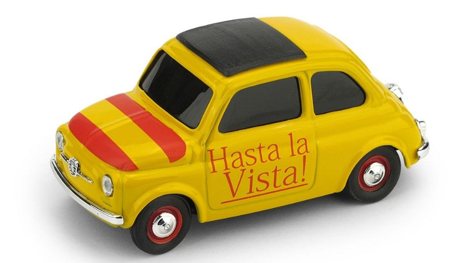 Brumm - FIAT 500 BRUMS SPAGNA "HASTA LA VISTA" "VIVA LA VIDA" 1:43 - Cod. BMBR057