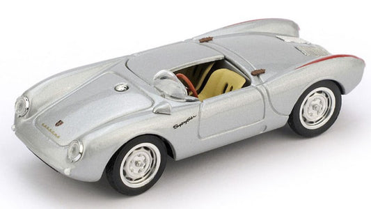 Brumm - PORSCHE 550A RS SPYDER STRADALE MONOPOSTO 1954 ARGENTO 1:43 - Cod. BM0232-02