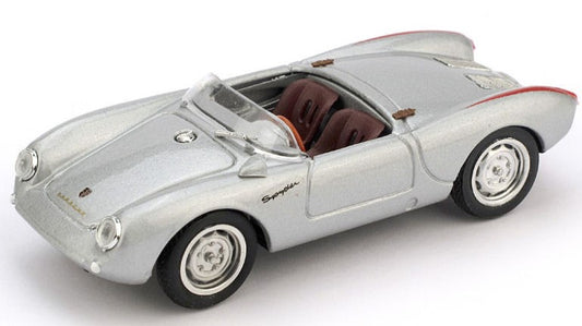Brumm - PORSCHE 550A RS SPYDER BIPOSTO STRADALE 1954 ARGENTO 1:43 - Cod. BM0233-02