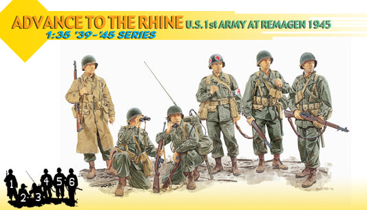 Dragon - ADVANCE TO THE RHINE 1945 KIT 1:35 - Cod. D6271