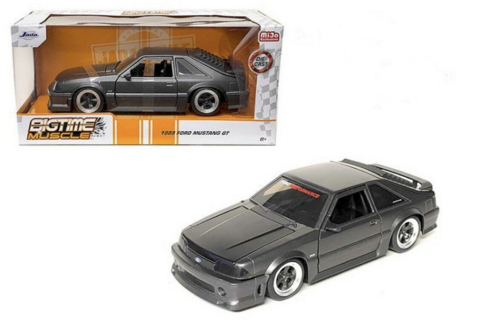 Jada Toys - FORD MUSTANG GT 1989 BLACK-GREY 1:24 - Cod. JADA33605