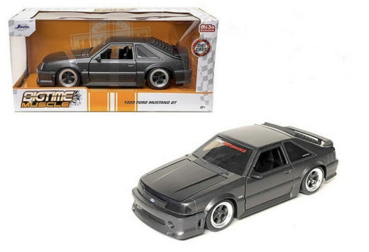 Jada Toys - FORD MUSTANG GT 1989 BLACK-GREY 1:24 - Cod. JADA33605