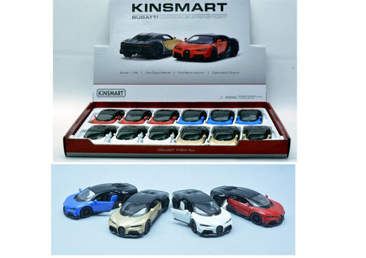 Kinsmart - BUGATTI CHIRON SUPERSPORT COL.ASS cm 12 - Cod. KT5423D