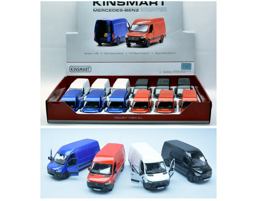 Kinsmart - MERCEDES SPRINTER 2020 COL.ASS.cm 11 - Cod. KT5426D