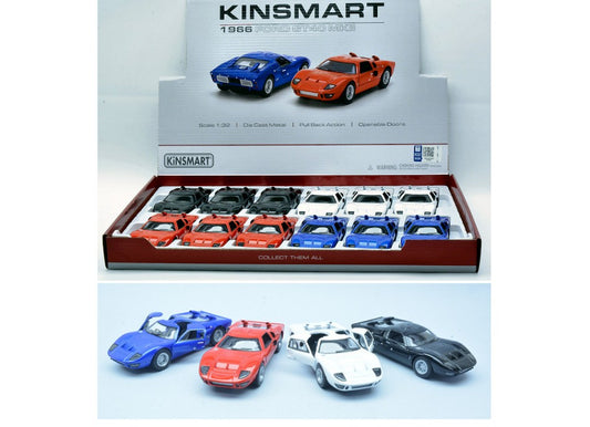 Kinsmart - FORD GT40 MKII COL.ASS.cm 12 - Cod. KT5427D