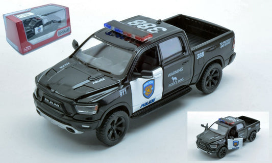 Kinsmart - DODGE RAM 1500 2019 POLICE cm 11 1:32 BOX - Cod. KT5413WP