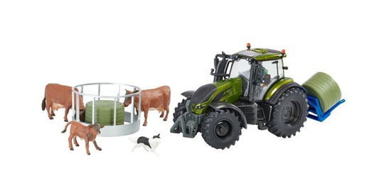 Britains - METALLIC OLIVE GREEN VALTRA PLAYSET 1:32 - Cod. LC43323