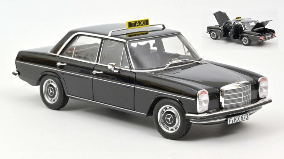 Norev - MERCEDES 200 1968 TAXI BLACK 1:18 - Cod. NV183776