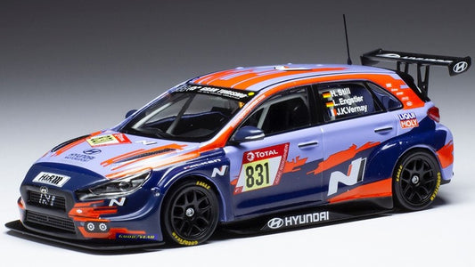 Ixo Model - HYUNDAI ELANTRA N TCR N.831 24H NURB.2021 ENGSTLER/STILL/VERNAY 1:43 - Cod. GTM160