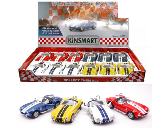 Kinsmart - SHELBY COBRA 427 S/C 1965 cm 12 1:32 - Cod. KT5322D