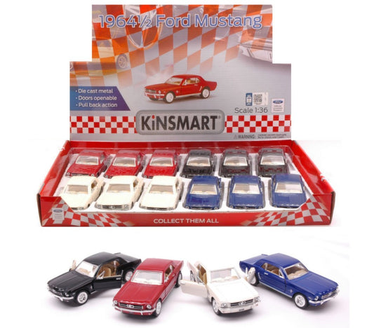 Kinsmart - FORD MUSTANG 1964 cm 12 1:36 - Cod. KT5351D