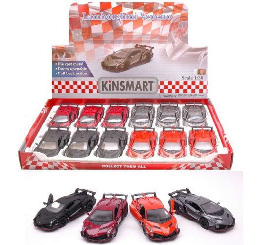 Kinsmart - LAMBORGHINI VENENO cm 12 1:36 - Cod. KT5367D