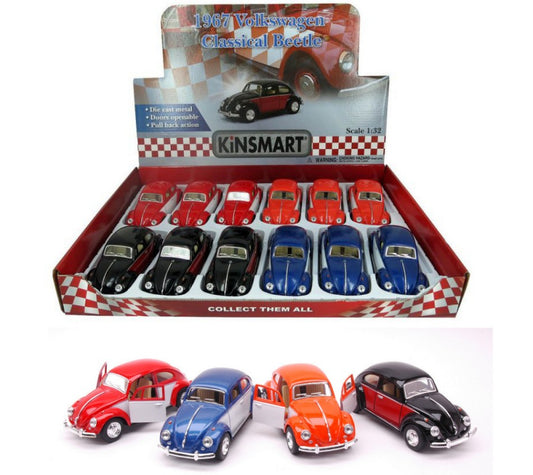 Kinsmart - VW CLASSICAL BEETLE 1967 cm 12 1:32 - Cod. KT5373D