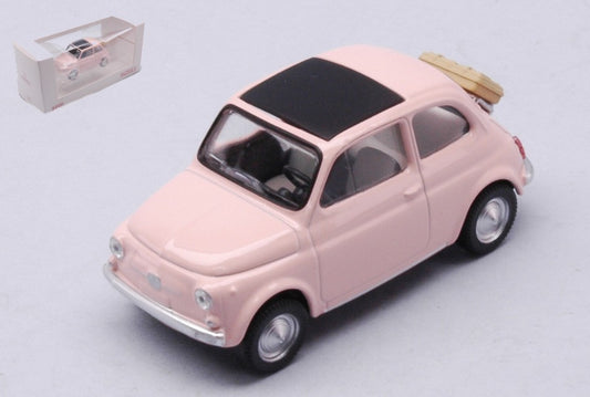 Norev - FIAT 500F 1965 LIGHT PINK JET-CAR 1:43 - Cod. NV771200