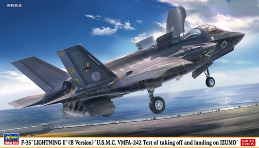 Hasegawa - F-35 LIGHTNING II (B VERSION) U.S.M.C. VMFA-242 KIT 1:72 - Cod. HA02398