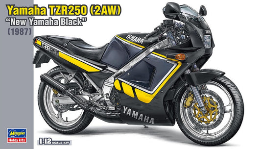 Hasegawa - YAMAHA TZR250 NEW YAMAHA BLACK KIT 1:12 - Cod. HA21743