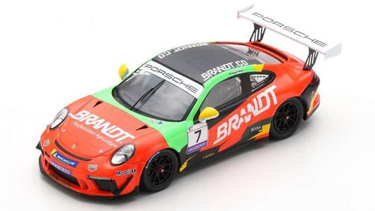 Spark Model - PORSCHE 911 GT3 CUP N.7 CARRERA CUP BRASIL CHAMPION 2021 MIGUEL PALUDO - Cod. S8508