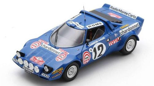 Spark Model - LANCIA STRATOS N.12 3rd RALLY MONTE CARLO 1976 B.DARNICHE-A.MAHE' 1:43 - Cod. S9084