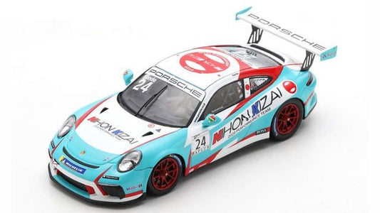 Spark Model - PORSCHE 911 GT3 VUP N.24 CARRERA CUP JAPAN 2020 TSUBASA KONDO 1:43 - Cod. SJ099