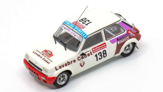 Spark Model - RENAULT 5 GR.2 N.138 1000 PISTES DE CANJUERS 1983 AURIOL-TISSIOT 1:43 - Cod. SF174