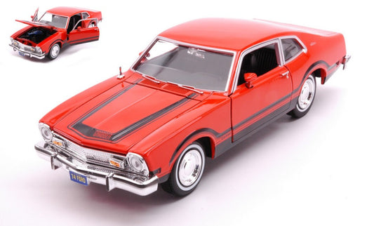 Motormax - FORD MAVERICK GRABBER 1974 ORANGE/BLACK 1:24 - Cod. MTM73332O
