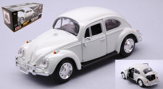 Motormax - VW BEETLE 1967 007 JAMES BOND ON HER MAJESTY'S SECRET 1:24 - Cod. MTM79854