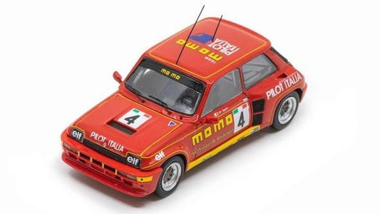 Spark Model - RENAULT 5 TURBO N.4 5th EUROPA CUP 1984 MASSIMO SIGALA 1:43 - Cod. S5558