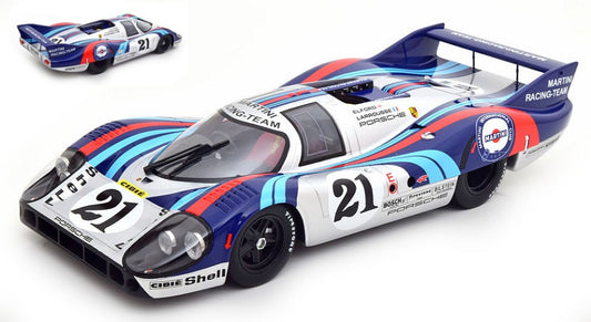 Cmr Classic Model Replicars - PORSCHE 917 LH N.21 24 H LE MANS 1971 ELFORD-LAROUSSE 1:12 - Cod. CMR12013