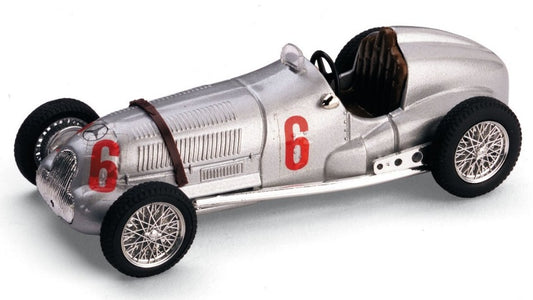 Brumm - MERCEDES W 125 H.LANG 1937 N.6 2nd ITALIAN GRAND PRIX (LIVORNO) 1:43 - Cod. BM0070