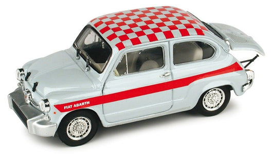 Brumm - FIAT 1000 ABARTH BERLINA COLORAZIONE CORSA UFFICIALE ABARTH 1966 1:43 - Cod. BM0351