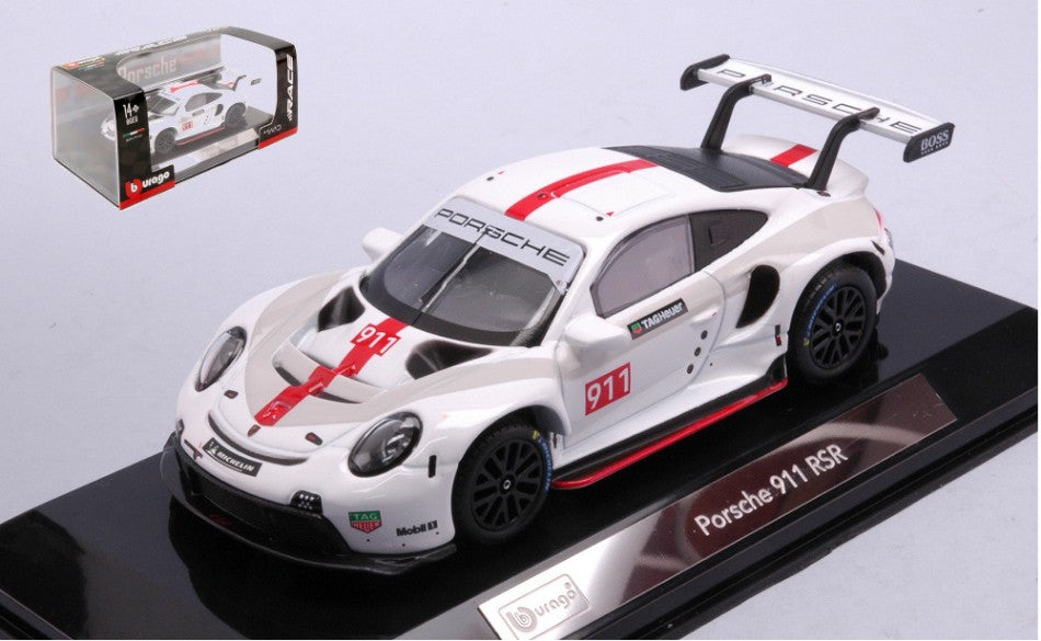 Burago - PORSCHE 911 RSR GT N.911 1:43 - Cod. BU38302