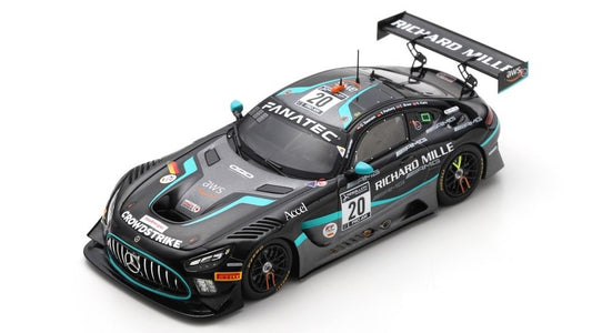 Spark Model - MERCEDES GT3 N.20 24 H SPA 2021 PIERBURG-KURTZ-BRAUN-BAUMANN 1:43 - Cod. SB450