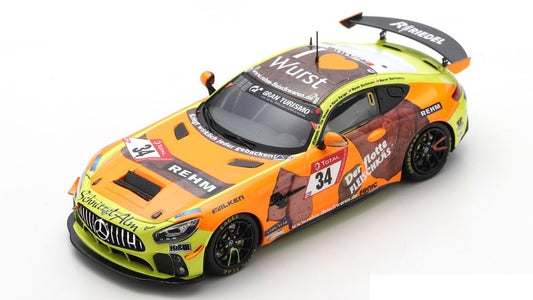 Spark Model - MERCEDES GT4 N.34 WINNER SP 10 24 H NURBURGRING 2021 MARCHEWICZ-BOCKMANN - Cod. SG766