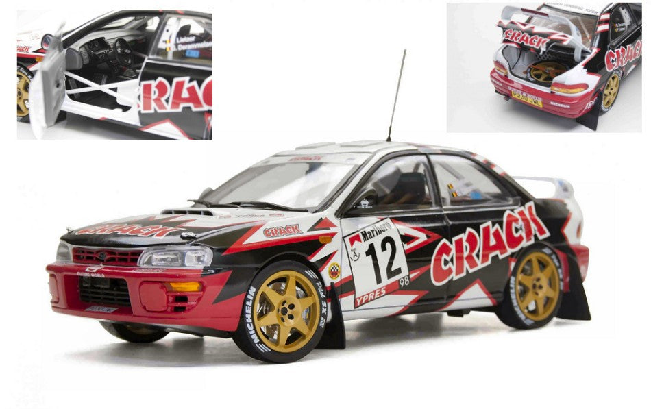 Sunstar - SUBARU IMPREZA 555 N.12 WINNER RALLY YPRES 1998 LITAER-DERAMMELAERE 1:18 - Cod. SS5515