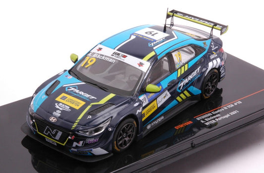 Ixo Model - HYUNDAI ELANTRA N TCR N.19 TARGET WTCR PORTUGAL 2021 A.BACKMAN 1:43 - Cod. GTM158B