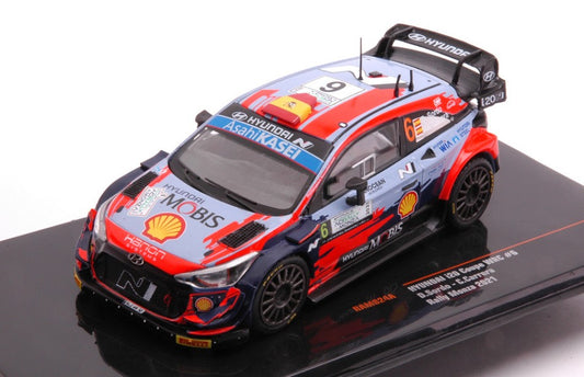 Ixo Model - HYUNDAI i20 COUPE WRC N.6 RALLY MONZA 2021 SORDO/CARRERA 1:43 - Cod. RAM824